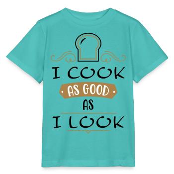 Hobbykoch - Stanley/Stella Kinder T-Shirt MINI CREATOR  - Poolblau - Vorne