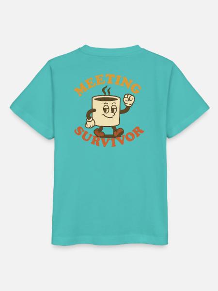 Treffen mit Überlebenden - Stanley/Stella Kinder T-Shirt MINI CREATOR - Poolblau