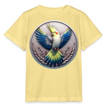 Medaille (02) - Stanley/Stella Kinder T-Shirt MINI CREATOR  - Gelb Viva  - Vorne