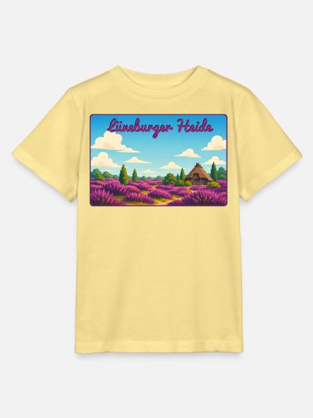 Lüneburger Heide - Stanley/Stella Kinder T-Shirt MINI CREATOR - Gelb Viva