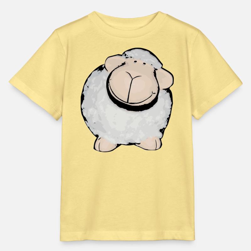 Schaf - Stanley/Stella Kinder T-Shirt MINI CREATOR  - Gelb Viva 