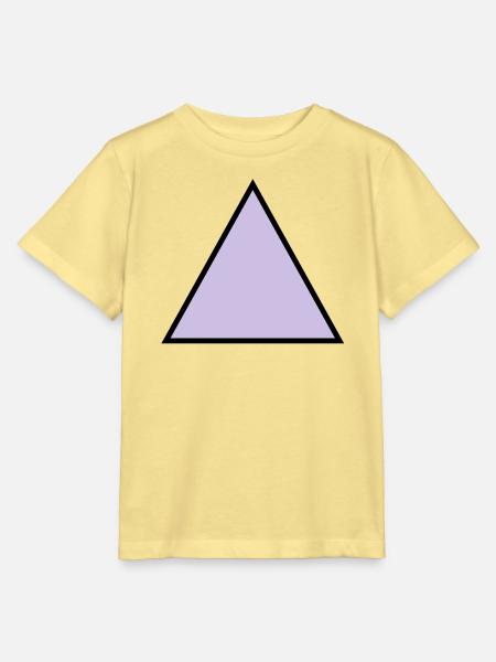 hipster triangle dreieck form - Stanley/Stella Kinder T-Shirt MINI CREATOR - Gelb Viva