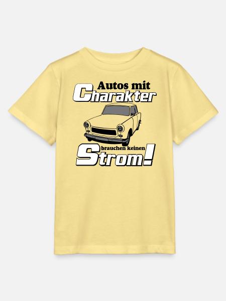 , DDR Kult , Strom und Charakter (25) - Stanley/Stella Kinder T-Shirt MINI CREATOR - Gelb Viva