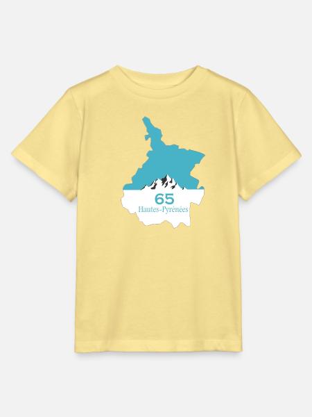 Hautes-Pyrénées - Stanley/Stella Kinder T-Shirt MINI CREATOR  - Gelb Viva 