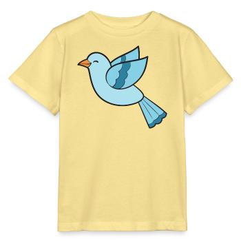 Oiseaux Oiseaux - T-shirt bio MINI CREATOR Stanley/Stella Enfant - jaune viva  - Devant