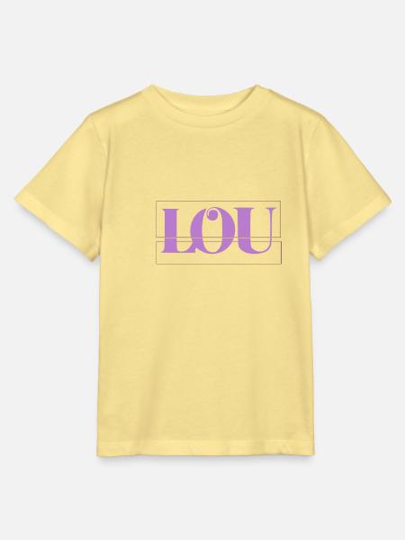 Lou - Stanley/Stella Kinder T-Shirt MINI CREATOR  - Gelb Viva 