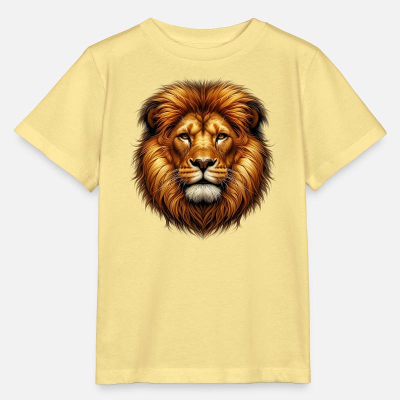 Löwe - Stanley/Stella Kinder T-Shirt MINI CREATOR  - Gelb Viva 