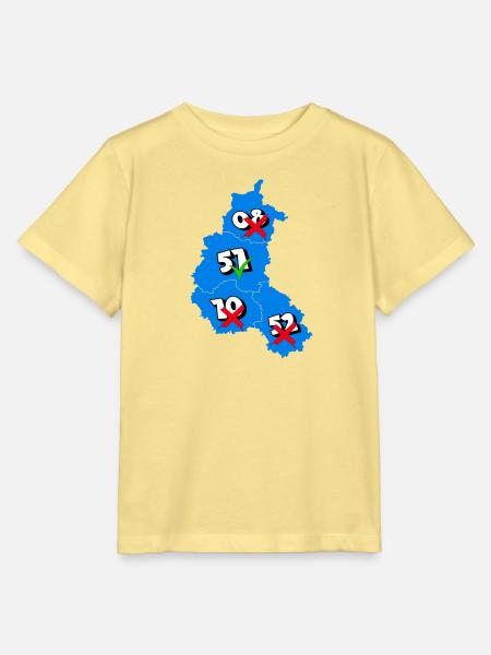 51 Marne - Stanley/Stella Kinder T-Shirt MINI CREATOR  - Gelb Viva 