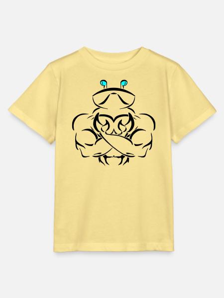 Alpha cancer Deluxe - Stanley/Stella Kinder T-Shirt MINI CREATOR - Gelb Viva