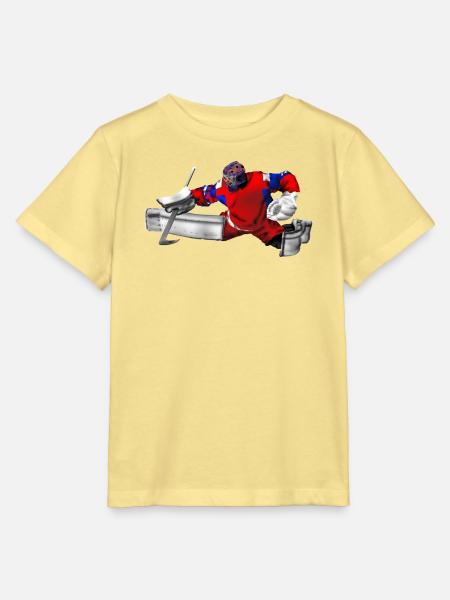 Goalkeeper - Stanley/Stella Kinder T-Shirt MINI CREATOR  - Gelb Viva 