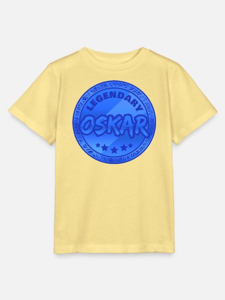 Oskar - Stanley/Stella Kinder T-Shirt MINI CREATOR - Gelb Viva