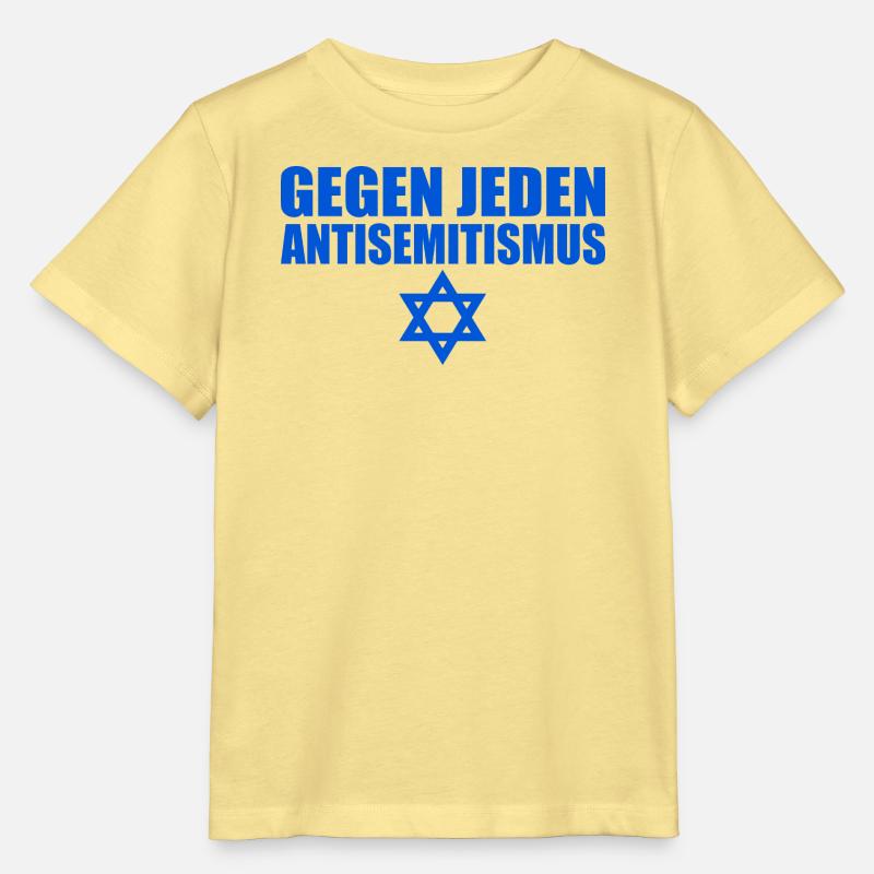 Gegen jeden Antisemitismus - Stanley/Stella Kinder T-Shirt MINI CREATOR  - Gelb Viva 