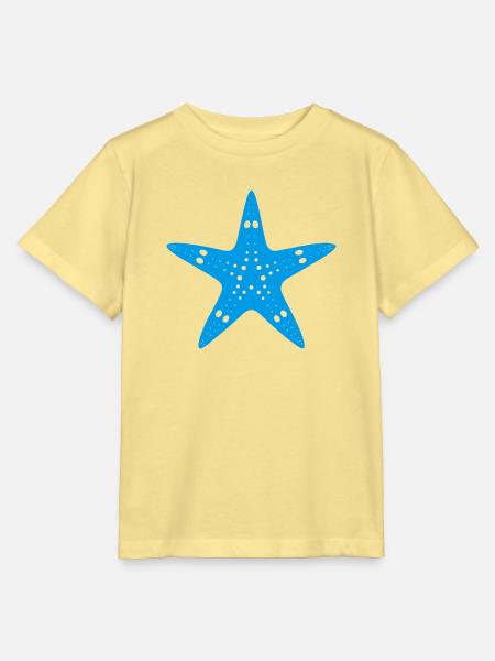 Seestern - Stanley/Stella Kinder T-Shirt MINI CREATOR - Gelb Viva