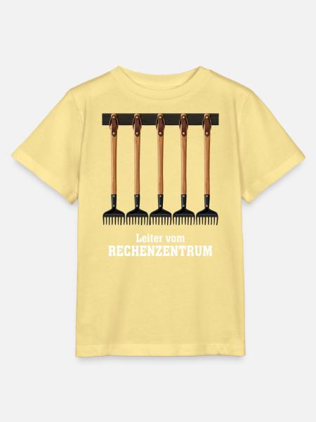 IT Support Glücksrad Service Desk IT Helpdesk Nerd - Stanley/Stella Kinder T-Shirt MINI CREATOR - Gelb Viva