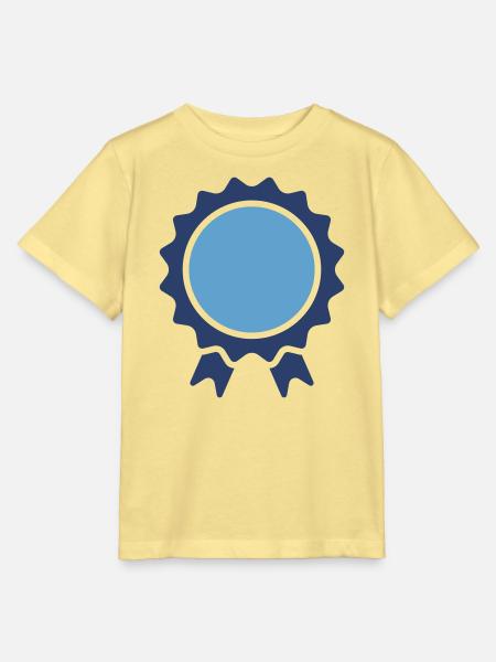 Achievement Award Abzeichen-Banddesign - Stanley/Stella Kinder T-Shirt MINI CREATOR - Gelb Viva