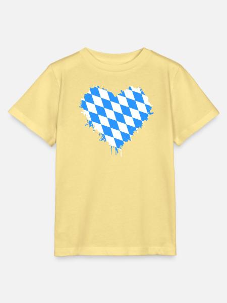 Bayern - Stanley/Stella Kinder T-Shirt MINI CREATOR - Gelb Viva