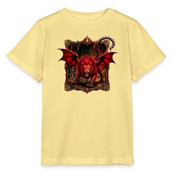 Mythische Chimäre - Stanley/Stella Kinder T-Shirt MINI CREATOR  - Gelb Viva  - Vorne