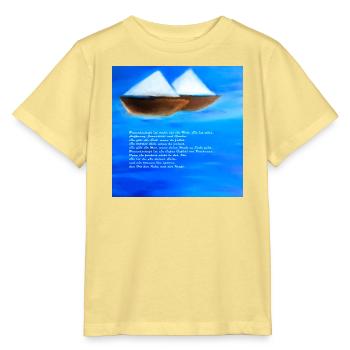 Freundschaft - Stanley/Stella Kinder T-Shirt MINI CREATOR  - Gelb Viva  - Vorne