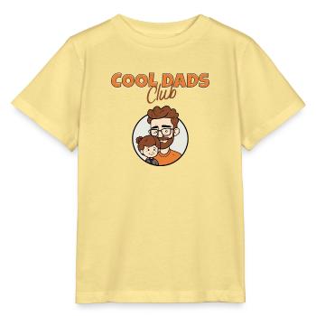 Cool Dads Club Papa Vatertag Tochter Sohn Geschenk - Stanley/Stella Kinder T-Shirt MINI CREATOR  - Gelb Viva  - Vorne