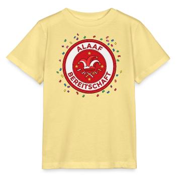 Alaafbereitschaft - Kölle Alaaf - Gruppenkostüm - Stanley/Stella Kinder T-Shirt MINI CREATOR  - Gelb Viva  - Vorne