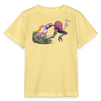 Flamejet Snail Robo Drive - Stanley/Stella Kinder T-Shirt MINI CREATOR  - Gelb Viva  - Vorne