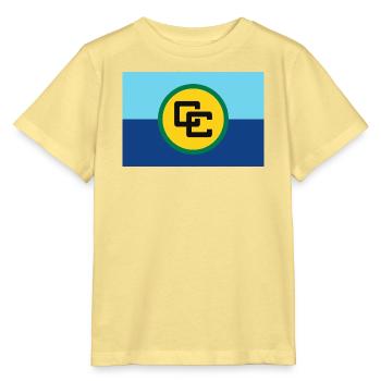 CARICOM Karibische Gemeinschaft – Flagge - Stanley/Stella Kinder T-Shirt MINI CREATOR  - Gelb Viva  - Vorne