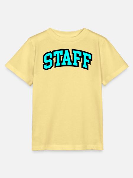Staff Schriftzug - Stanley/Stella Kinder T-Shirt MINI CREATOR - Gelb Viva
