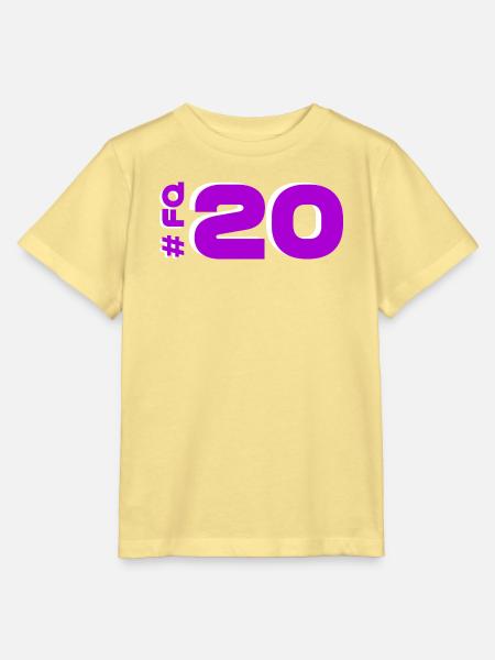 FQ20-2025-katalonien - Stanley/Stella Kinder T-Shirt MINI CREATOR  - Gelb Viva 