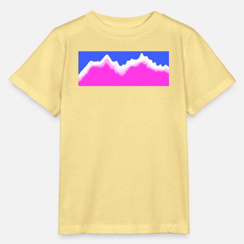 Berge  - Stanley/Stella Kinder T-Shirt MINI CREATOR  - Gelb Viva 