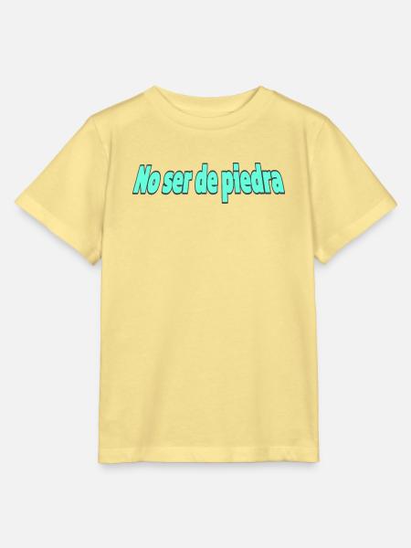 No_ser_de_piedra - Stanley/Stella Kinder T-Shirt MINI CREATOR - Gelb Viva