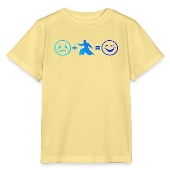 Japanische Kampfkunst Geschenkidee für Weihnachten - Stanley/Stella Kinder T-Shirt MINI CREATOR  - Gelb Viva  - Vorne