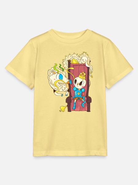 Drache und Zwiebel - Stanley/Stella Kinder T-Shirt MINI CREATOR  - Gelb Viva 