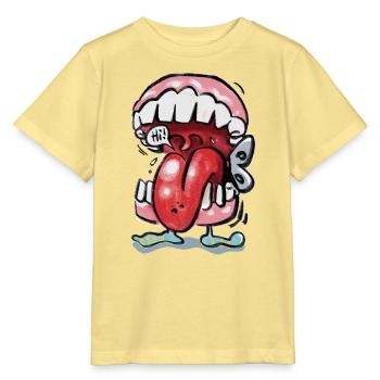 Klappergebiss - Stanley/Stella Kinder T-Shirt MINI CREATOR  - Gelb Viva  - Vorne