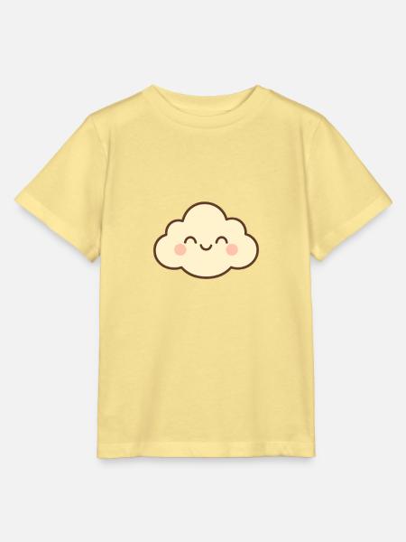 Cloud Sweet Smile - Stanley/Stella Kinder T-Shirt MINI CREATOR  - Gelb Viva 