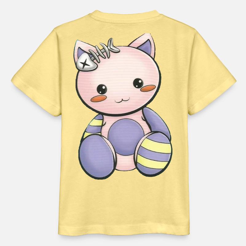 Mangas - T-shirt bio MINI CREATOR Stanley/Stella Enfant - jaune viva 