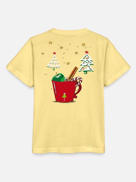 Advent, Merry Christmas - Stanley/Stella Kinder T-Shirt MINI CREATOR - Gelb Viva
