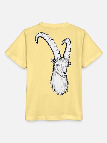 Steinbock Sternzeichen - Stanley/Stella Kinder T-Shirt MINI CREATOR - Gelb Viva