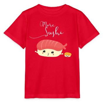 Équipe Sushi Sœurs Manga Manga Mignons Cosplay Japon Amis - T-shirt bio MINI CREATOR Stanley/Stella Enfant - rouge - Devant - Jaiden (125cm)