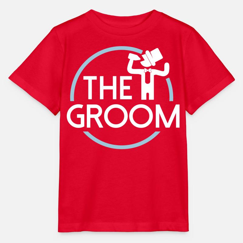 Jeune marié - T-shirt bio MINI CREATOR Stanley/Stella Enfant - rouge