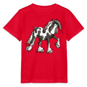 Taciana the Irish Tinker - Stanley/Stella MINI CREATOR Kids’ T-Shirt - red - Front - Jaiden (125cm)