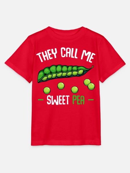 Sie nennen mich Sweet Pea - Stanley/Stella Kinder T-Shirt MINI CREATOR - Rot