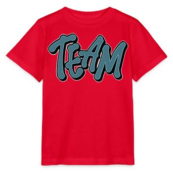 Team - Stanley/Stella Kinder T-Shirt MINI CREATOR  - Rot - Vorne - Jaiden (125cm)
