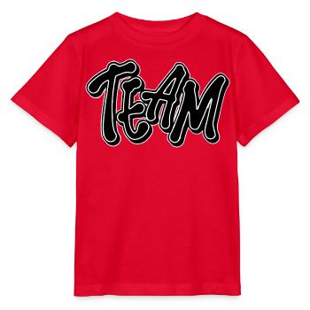 Team - Stanley/Stella Kinder T-Shirt MINI CREATOR  - Rot - Vorne - Jaiden (125cm)