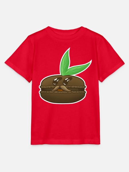 MacaronPousse! - Stanley/Stella Kinder T-Shirt MINI CREATOR - Rot