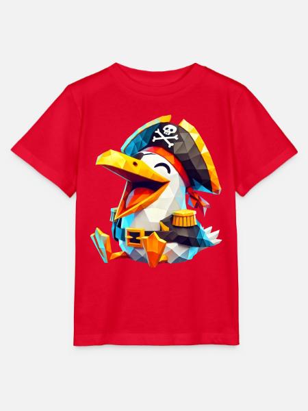 Piratenmöwe - Stanley/Stella Kinder T-Shirt MINI CREATOR - Rot