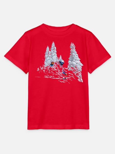 Ski - Stanley/Stella Kinder T-Shirt MINI CREATOR - Rot