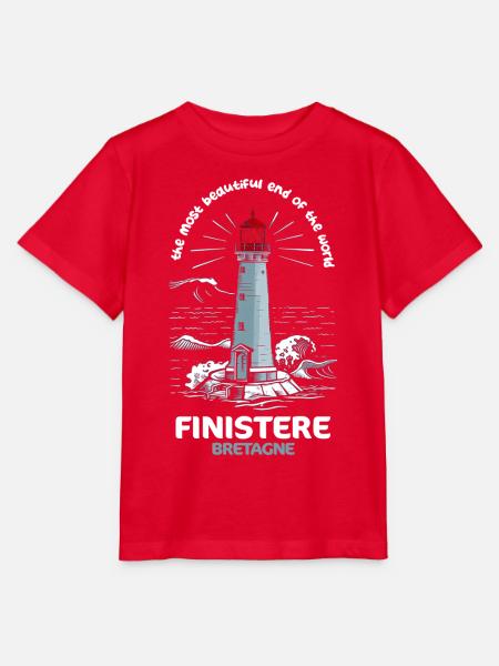 Finistère Schönheit des BZH Bretagne - Stanley/Stella Kinder T-Shirt MINI CREATOR - Rot