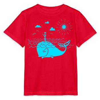 SUP - Stanley/Stella Kinder T-Shirt MINI CREATOR  - Rot - Vorne - Jaiden (125cm)