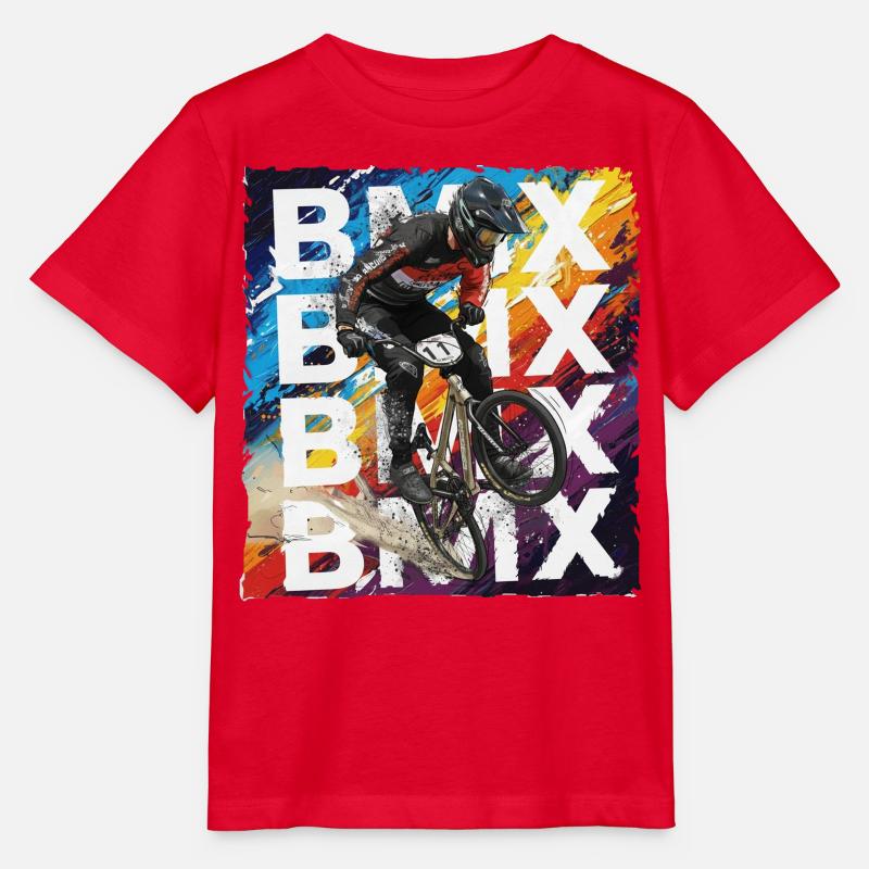 BMX - Stanley/Stella MINI CREATOR Kids’ T-Shirt - red