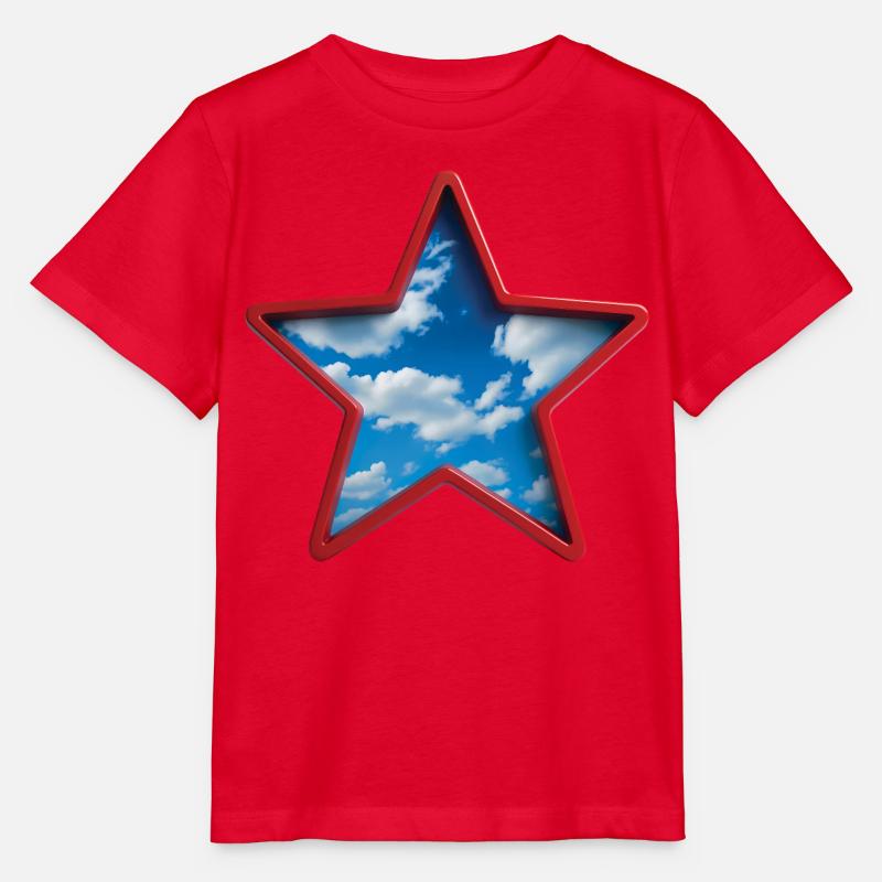 RÊVEOLUTION - Bellegique - T-shirt bio MINI CREATOR Stanley/Stella Enfant - rouge